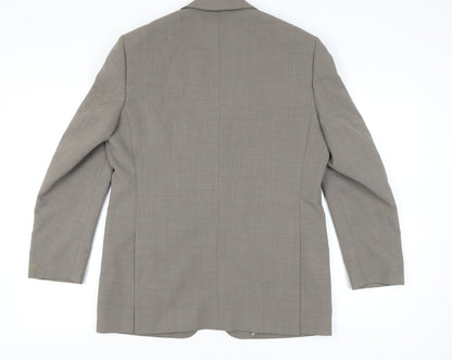 Mens UK Size 40 Greenwoods Regular Brown Suit Jacket