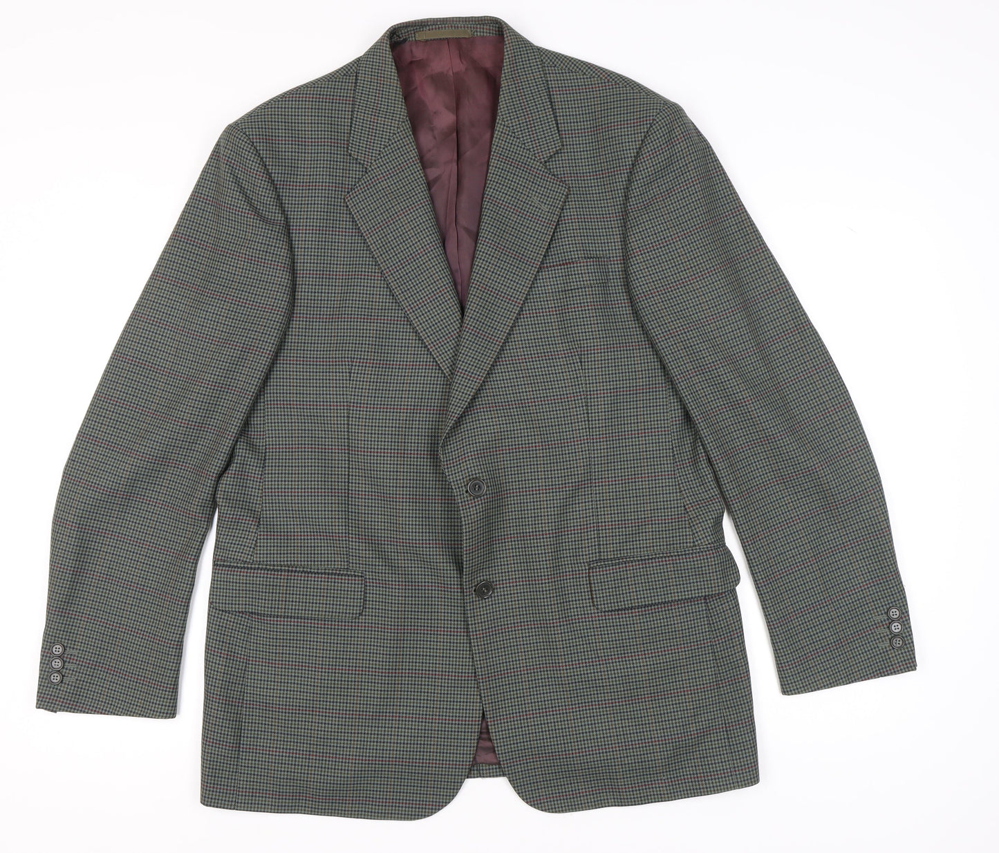 Mens UK Size 42 Gurteen Regular Grey Suit Jacket