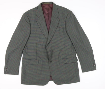 Mens UK Size 42 Gurteen Regular Grey Suit Jacket