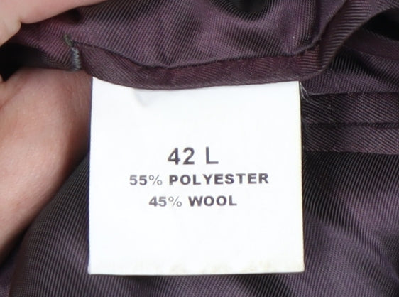Mens UK Size 42 Gurteen Regular Grey Suit Jacket