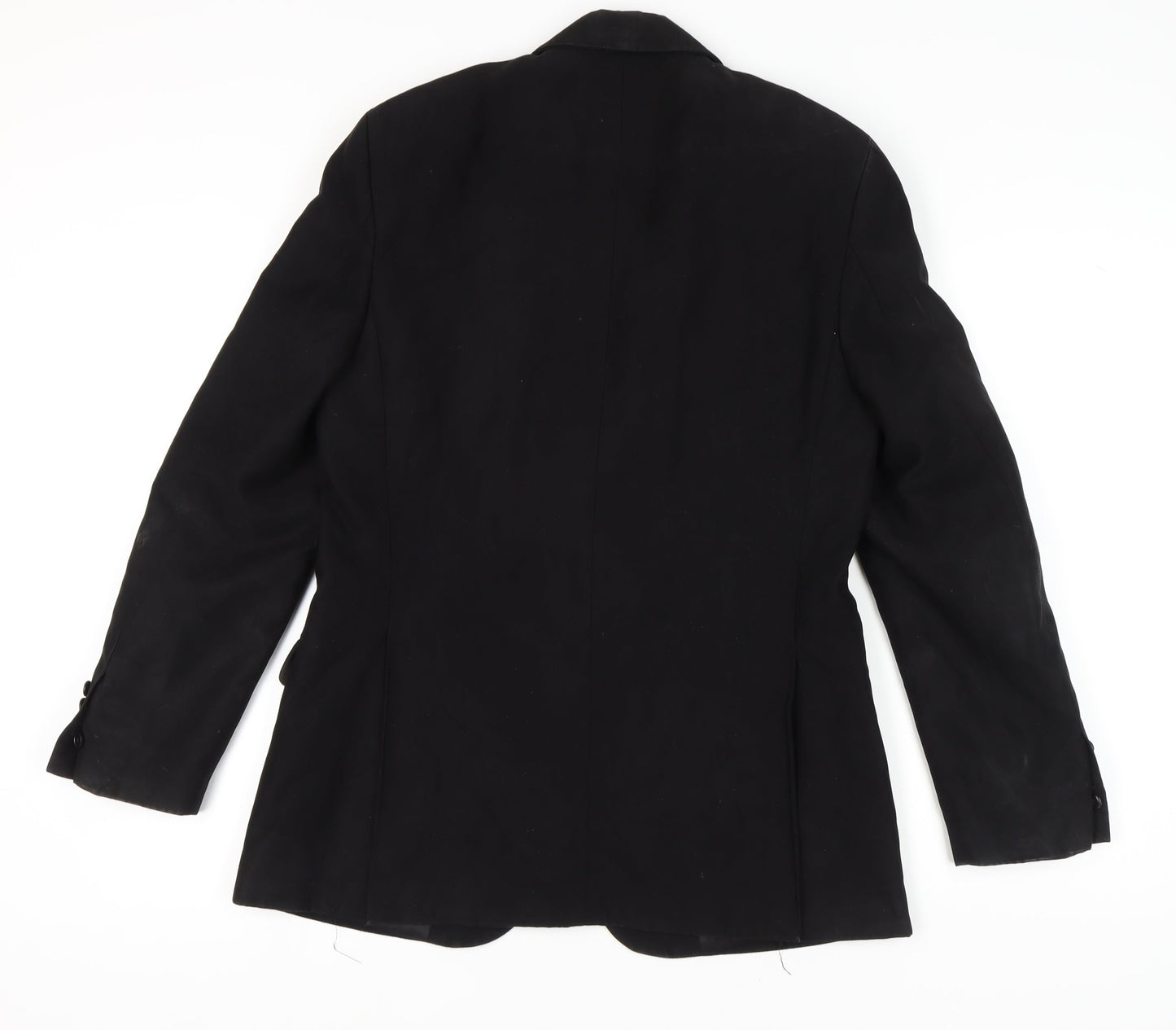 Mens UK Size 40 Zara Man Regular Black Suit Jacket