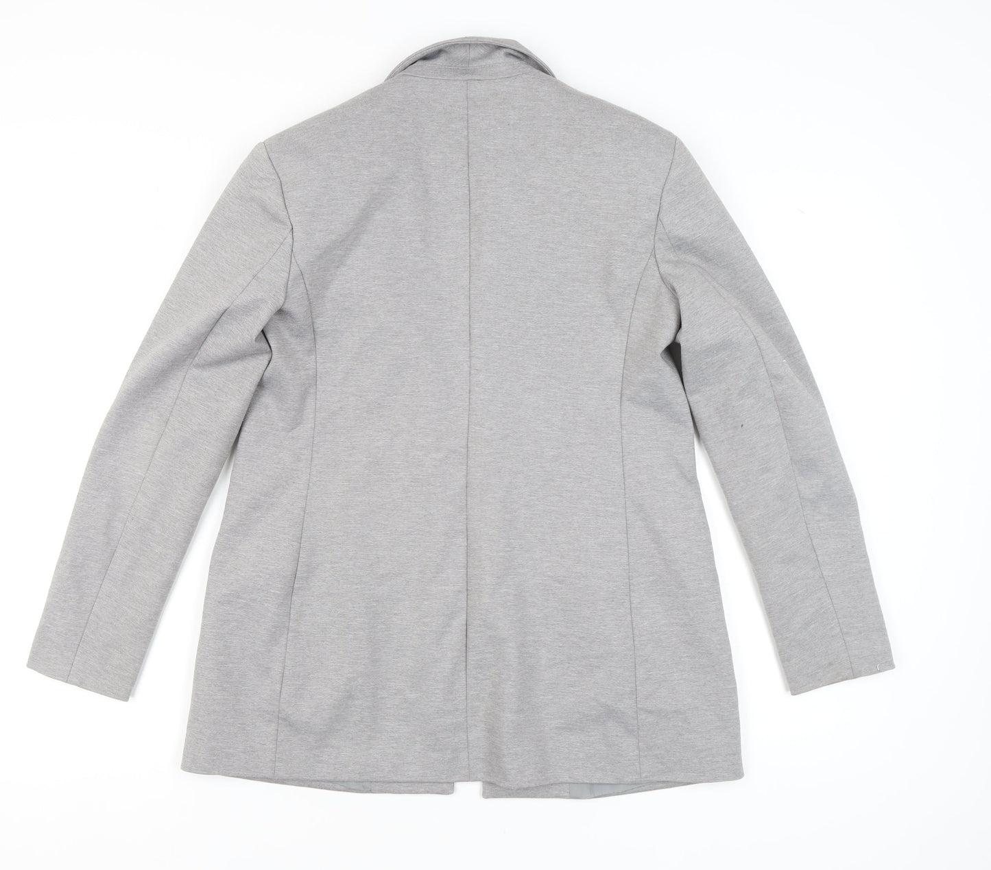 Dorothy Perkins Women's Grey Blazer, Size 8, Double-Breasted