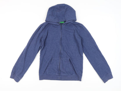 Mountain Warehouse Girls Blue Full Zip Hoodie