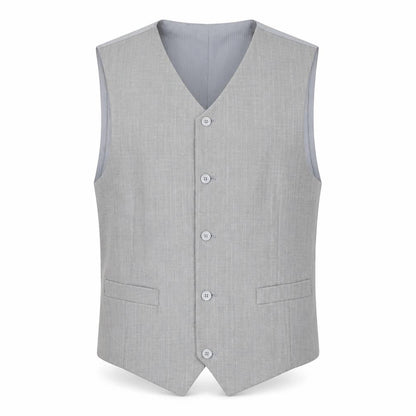 Vittorio St Angelo Men's Grey Suit Waistcoat 42L