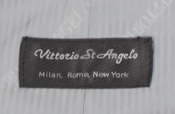 Vittorio St Angelo Men's Grey Suit Waistcoat 42L