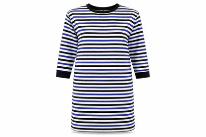 ASOS Women's Multicoloured Striped T-Shirt Dress, Size 6