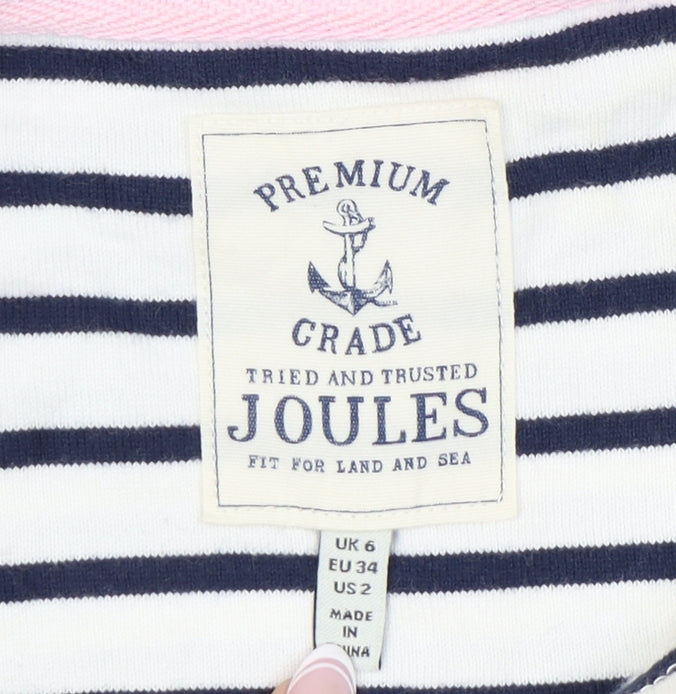 Joules Women's Striped T-Shirt Dress Size 6