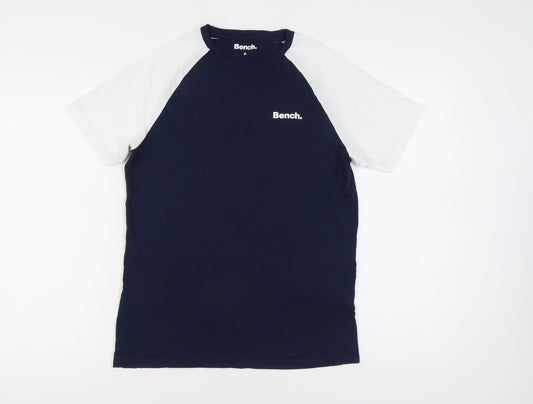 Mens UK Size M Bench Blue  T-Shirt