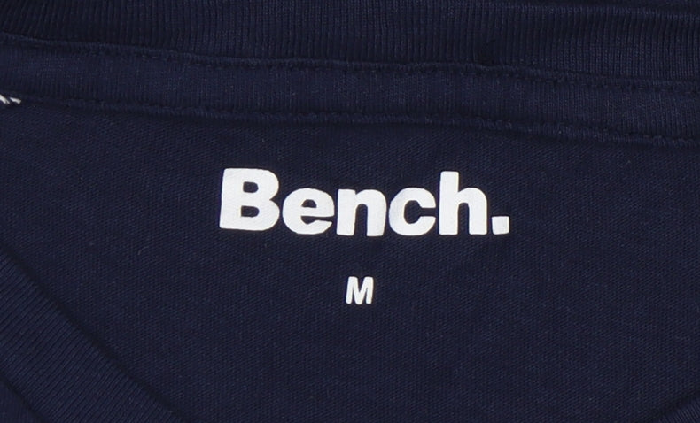 Mens UK Size M Bench Blue  T-Shirt