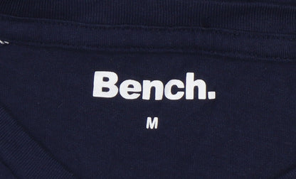 Mens UK Size M Bench Blue  T-Shirt
