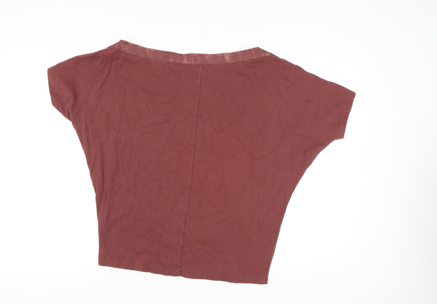 River Island Women's Brown Basic Top Size 14