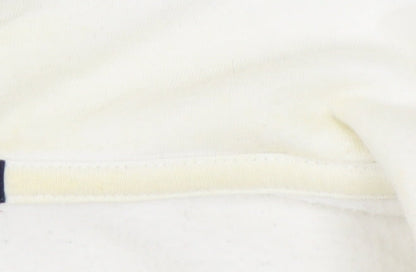 Gap Unisex White Full Zip Hoodie XL - Casual Style