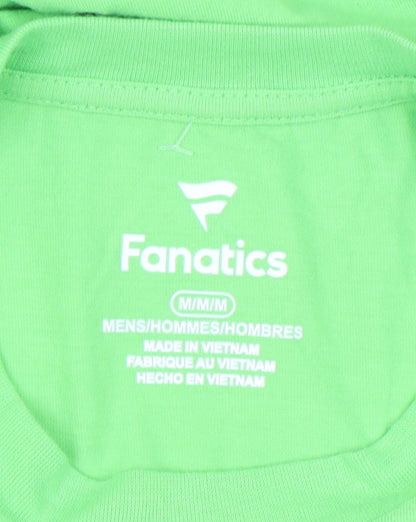 Mens UK Size M Fanatics Green  T-Shirt