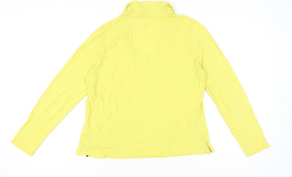 Womens UK Size L Boden Yellow Basic T-Shirt