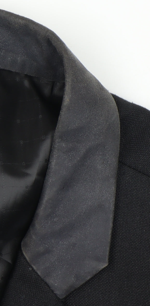 Arjay Men's Black Blazer Jacket Size 44 Regular