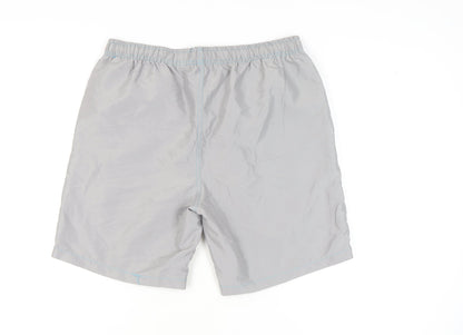 Atlas For Men Grey Shorts M - Elastic Waist, Summer