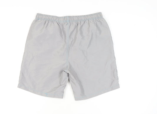 Atlas For Men Grey Shorts M - Elastic Waist, Summer