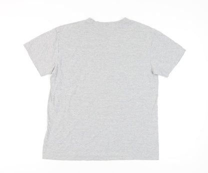 Mens UK Size M Boohoo Grey  T-Shirt