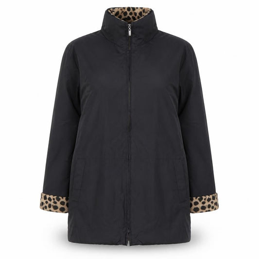 Womens UK Size 12 Klass Collection Black Puffer Jacket