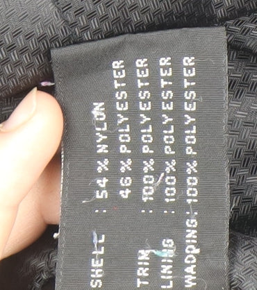 Klass Collection Women's Black Puffer Coat Size 12