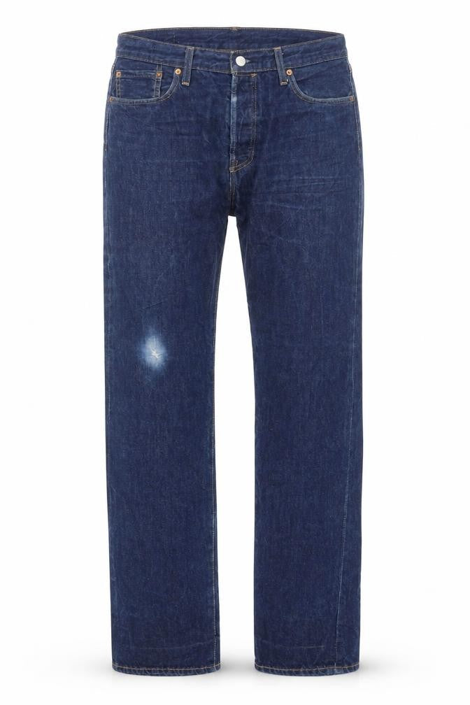 Mens UK Size 32 Levi's Regular Fit Straight Blue Jeans