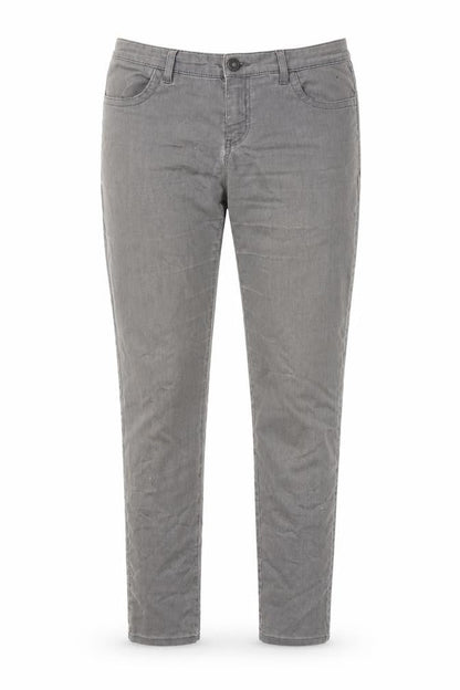 Womens UK Size 12 NEXT Regular Fit Tapered Grey Jeans