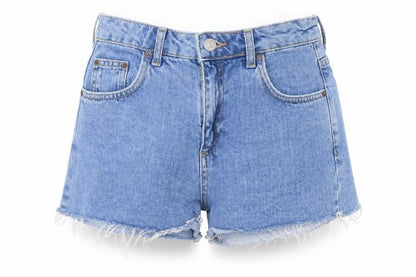 Womens UK Size 8 Topshop Regular Fit Mom Shorts