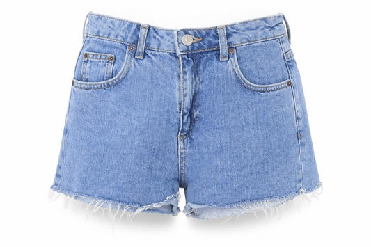 Womens UK Size 8 Topshop Regular Fit Mom Shorts