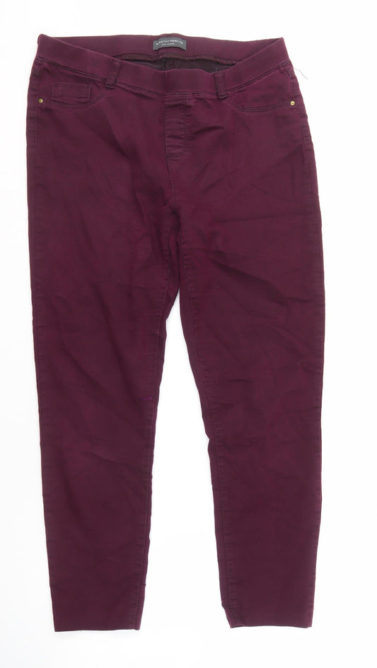 Dorothy Perkins Women’s Purple Skinny Jeans, UK 16