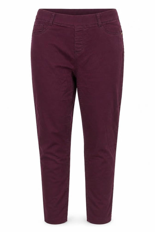 Front view of Dorothy Perkins Women’s Purple Skinny Jeans, UK 16