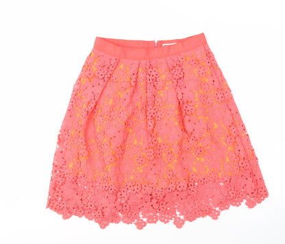 Womens UK Size 12 Whistles Pleated Lace Skirt