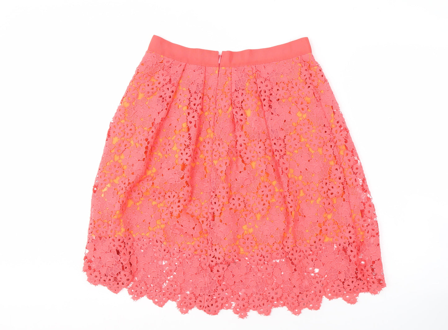 Womens UK Size 12 Whistles Pleated Lace Skirt