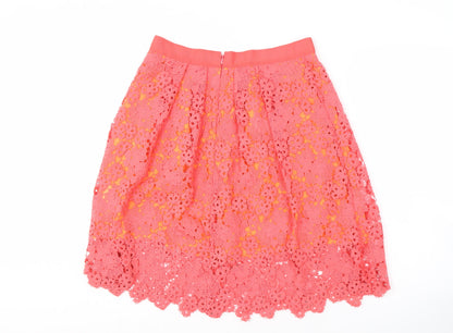 Womens UK Size 12 Whistles Pleated Lace Skirt