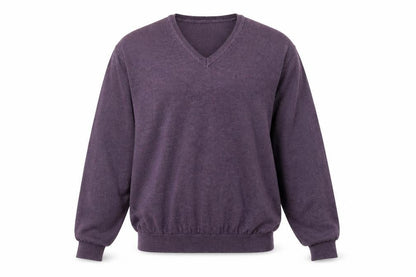 Mens UK Size XL Marks and Spencer Purple Pullover Jumper