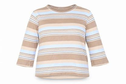Womens UK Size M Damart Multicoloured Basic T-Shirt