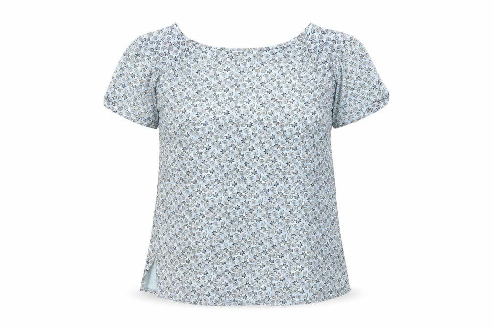 Womens UK Size 12 NEXT Multicoloured Basic Blouse