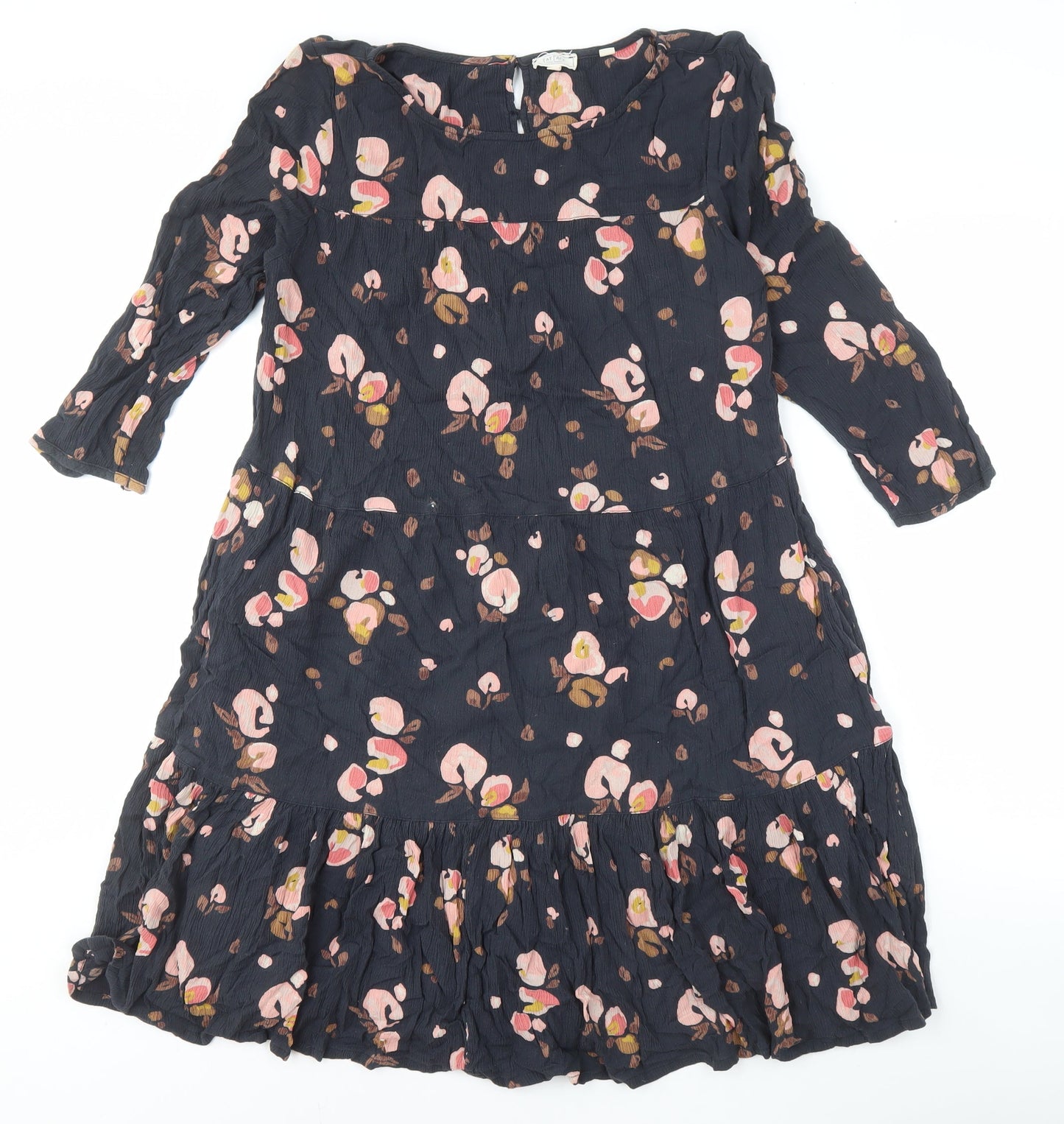 Fat Face Women's Multicoloured Floral Dress Size 10