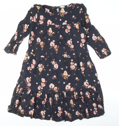 Fat Face Women's Multicoloured Floral Dress Size 10