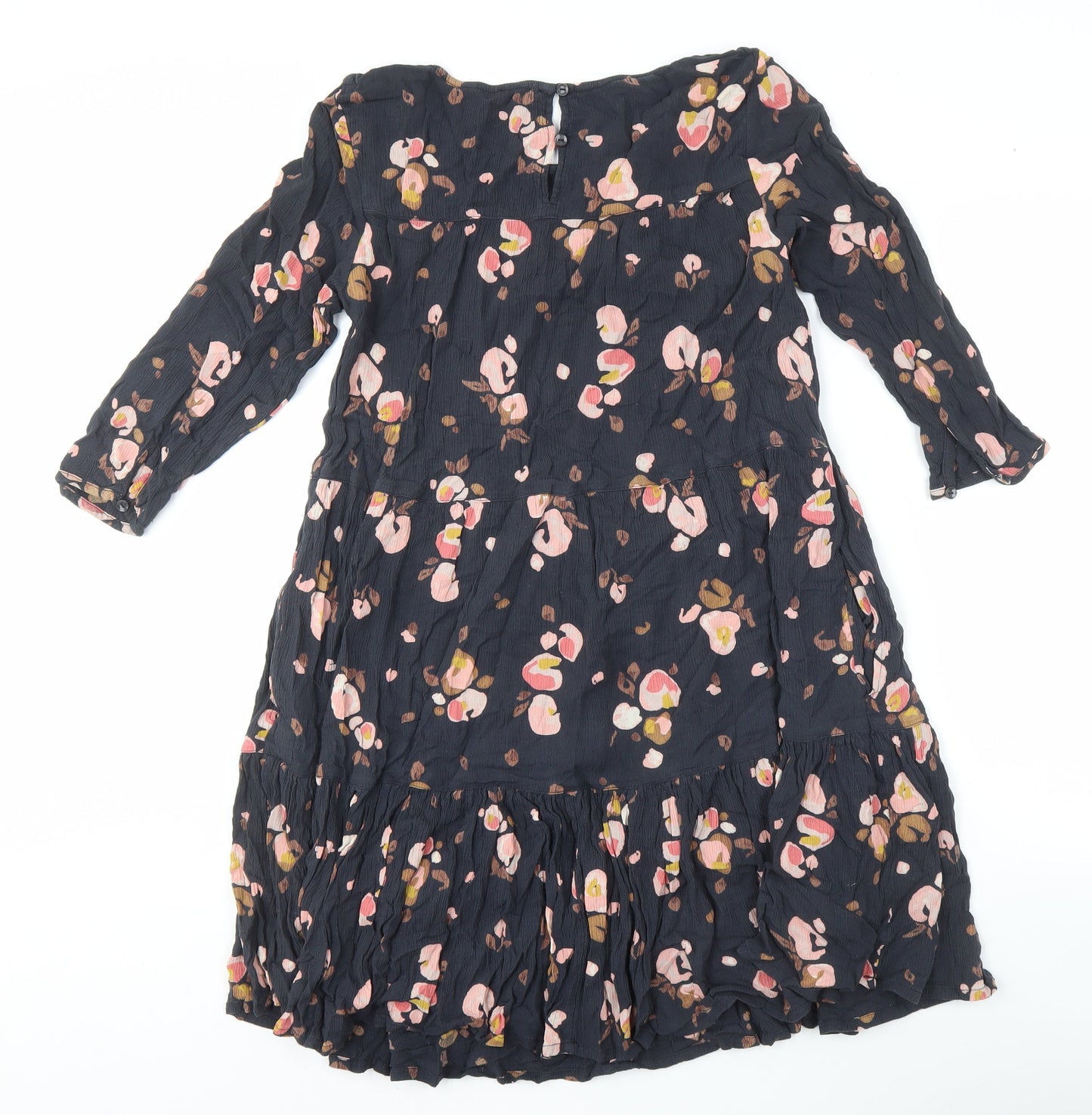 Fat Face Women's Multicoloured Floral Dress Size 10