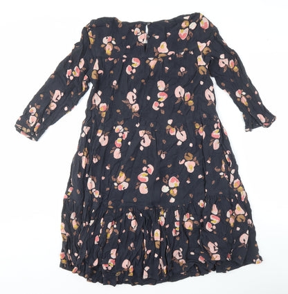 Fat Face Women's Multicoloured Floral Dress Size 10