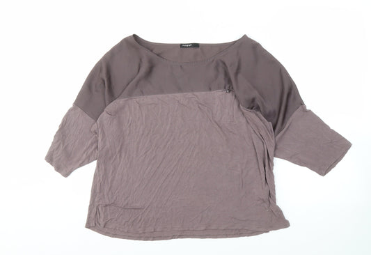 Autograph Women's Grey Blouse, Size 14, Viscose Blend