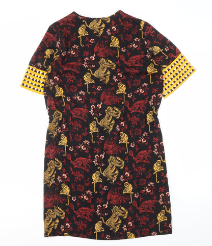 Scotch & Soda Women's Multicoloured Animal Print Dress XS