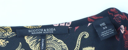Scotch & Soda Women's Multicoloured Animal Print Dress XS