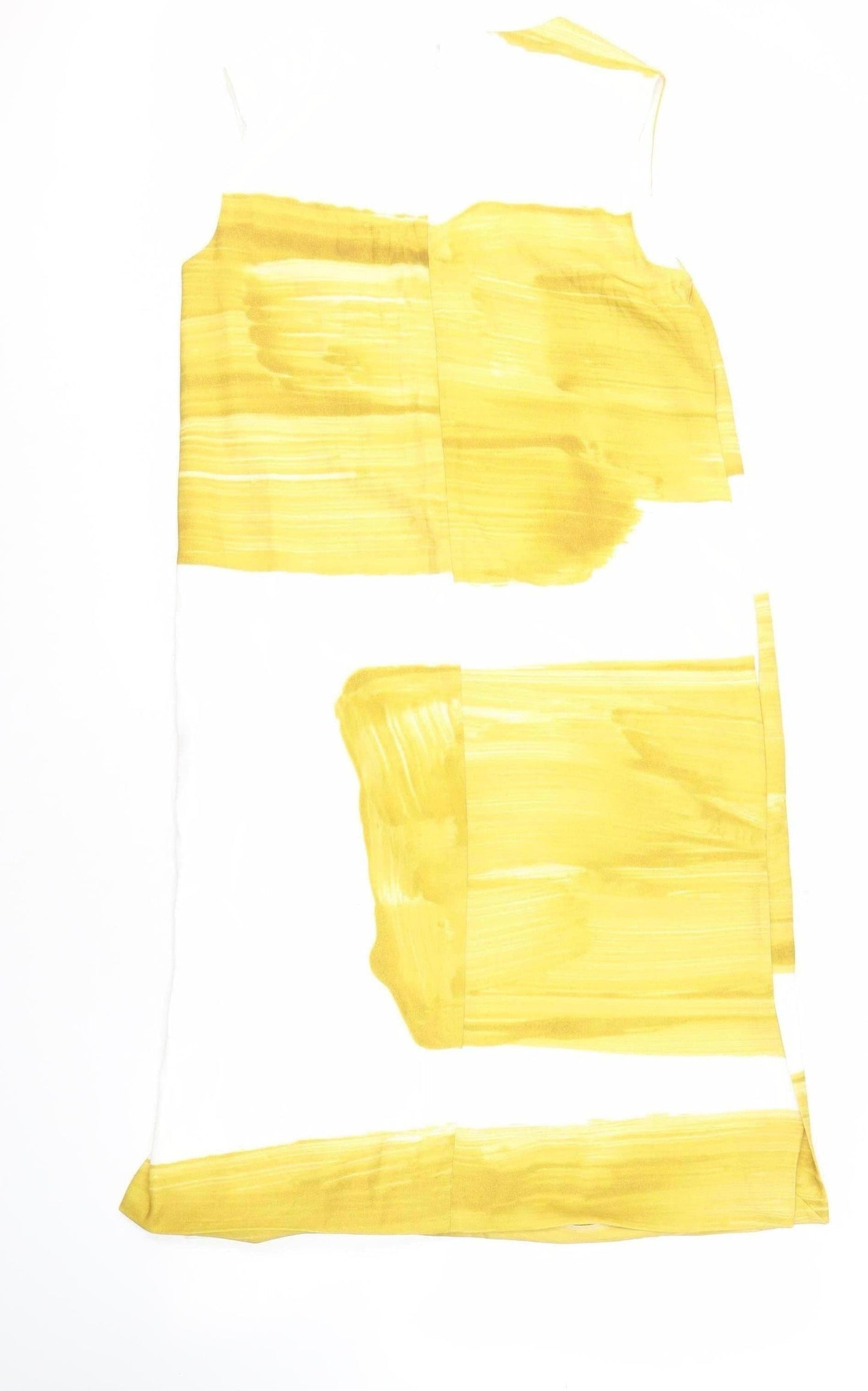 Jasper Conran Women's Yellow Dress, Size 12