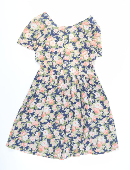 Oasis Women's Floral Fit & Flare Dress, Size 8