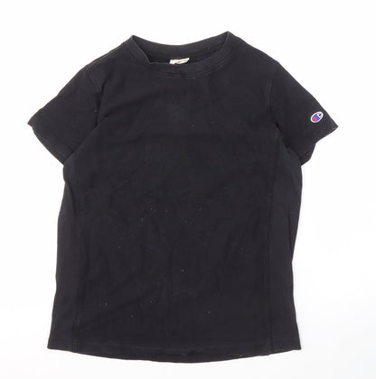 Mens UK Size M Champion Black  T-Shirt