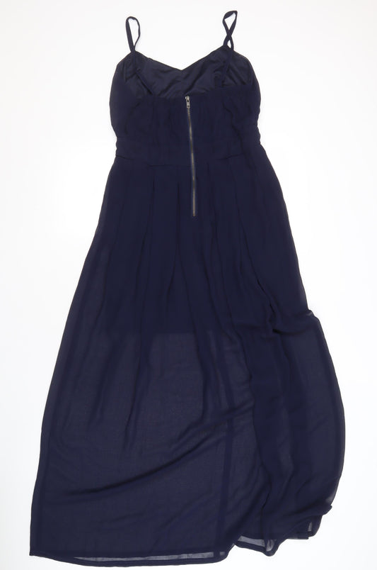 TFNC London Women's Blue A-Line Party Dress, Size S
