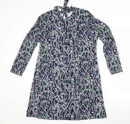 Marks and Spencer Women's Multicoloured Floral Dress Size 14