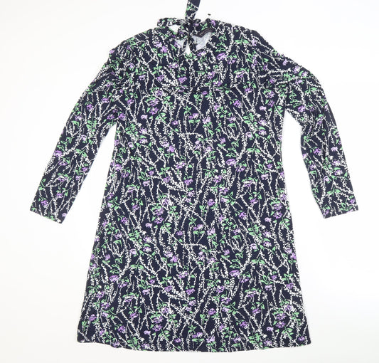 Marks and Spencer Women's Multicoloured Floral Dress Size 14