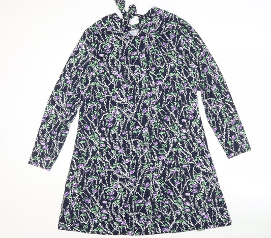 Marks and Spencer Women's Multicoloured Floral Dress Size 14
